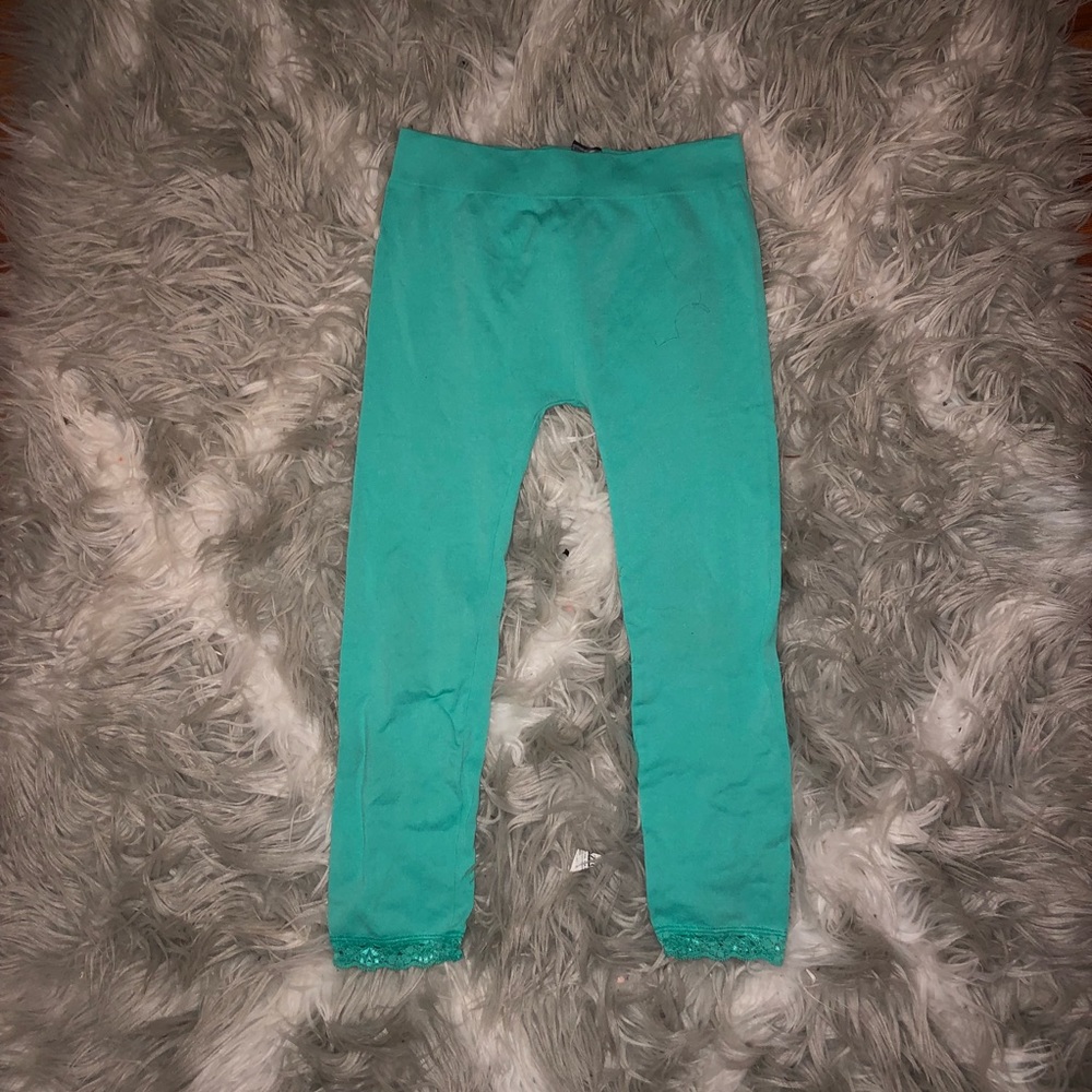 2 pairs of colorful girls leggings